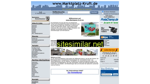 marktplatz-kruft.de alternative sites