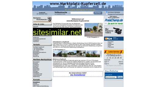 Marktplatz-kupferzell similar sites