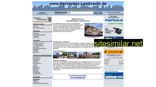 marktplatz-lambrecht.de alternative sites