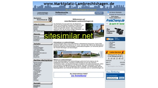 marktplatz-lambrechtshagen.de alternative sites