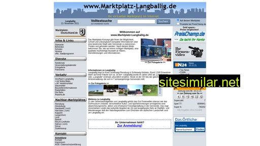 marktplatz-langballig.de alternative sites