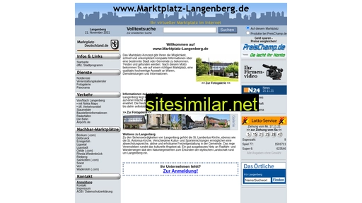 marktplatz-langenberg.de alternative sites