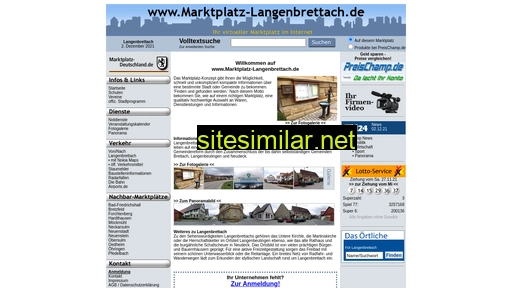 marktplatz-langenbrettach.de alternative sites