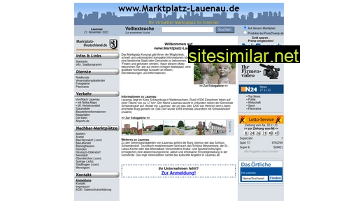 marktplatz-lauenau.de alternative sites