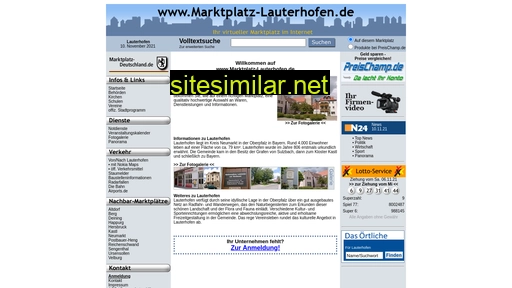 Marktplatz-lauterhofen similar sites