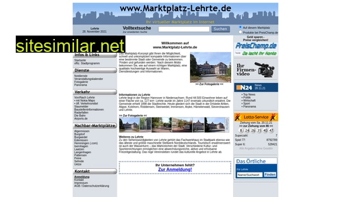 marktplatz-lehrte.de alternative sites