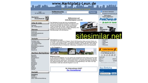 marktplatz-leun.de alternative sites