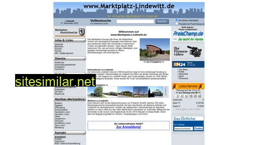 Marktplatz-lindewitt similar sites