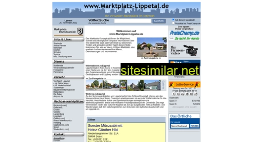 marktplatz-lippetal.de alternative sites