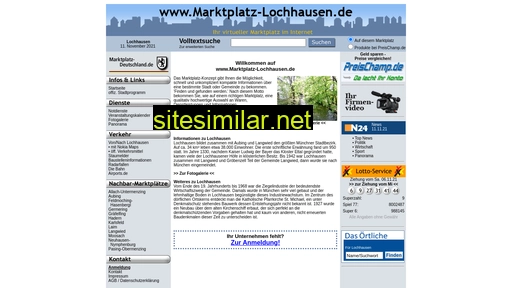 marktplatz-lochhausen.de alternative sites