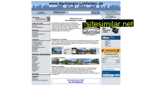 marktplatz-lohfelden.de alternative sites