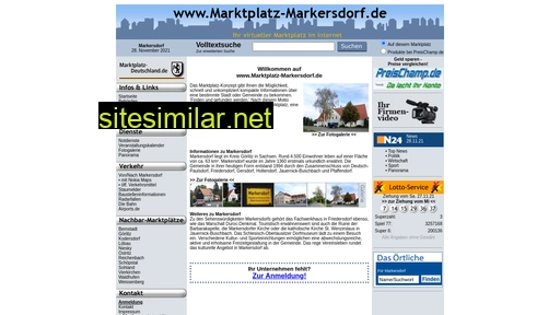 marktplatz-markersdorf.de alternative sites