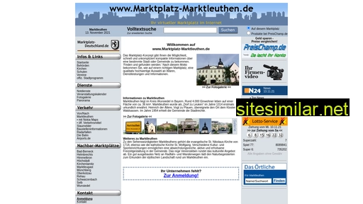 marktplatz-marktleuthen.de alternative sites
