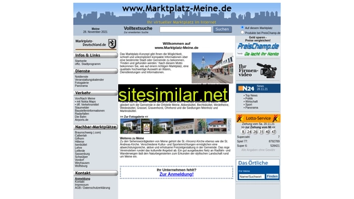 marktplatz-meine.de alternative sites