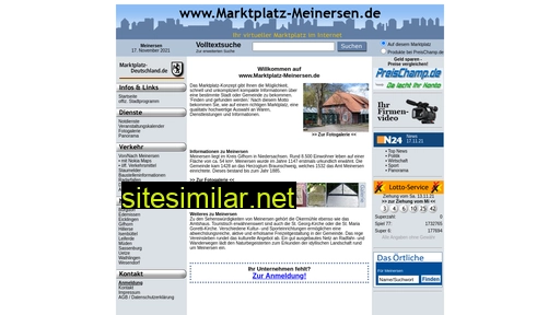 marktplatz-meinersen.de alternative sites