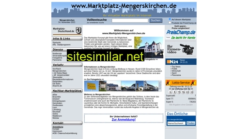 marktplatz-mengerskirchen.de alternative sites