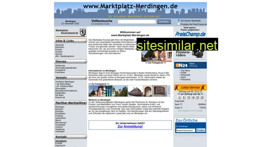 marktplatz-merdingen.de alternative sites