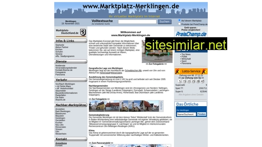 marktplatz-merklingen.de alternative sites