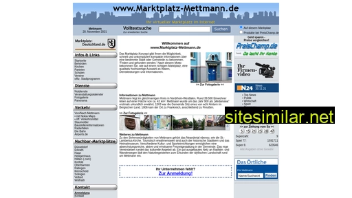 Marktplatz-mettmann similar sites