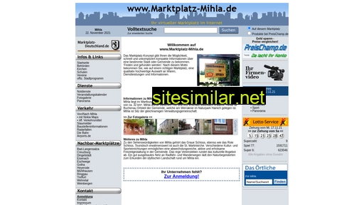 Marktplatz-mihla similar sites