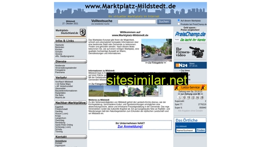 marktplatz-mildstedt.de alternative sites