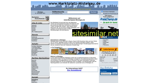 marktplatz-mistelgau.de alternative sites