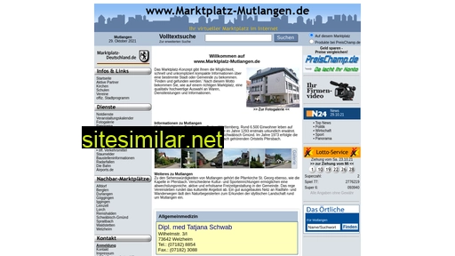 marktplatz-mutlangen.de alternative sites