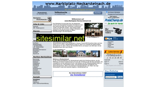 marktplatz-neckarsteinach.de alternative sites
