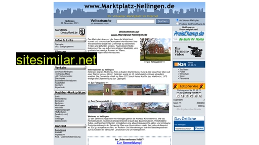 marktplatz-nellingen.de alternative sites