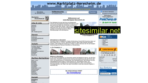 marktplatz-neresheim.de alternative sites