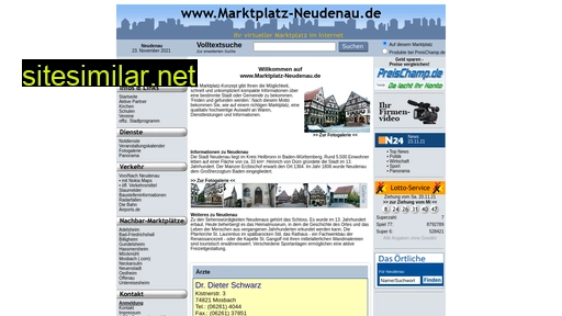 marktplatz-neudenau.de alternative sites