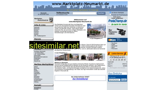 marktplatz-neumarkt.de alternative sites