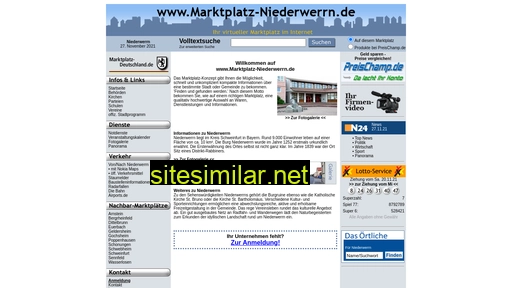 marktplatz-niederwerrn.de alternative sites