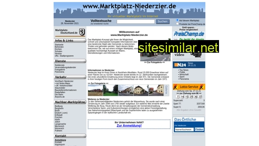 marktplatz-niederzier.de alternative sites