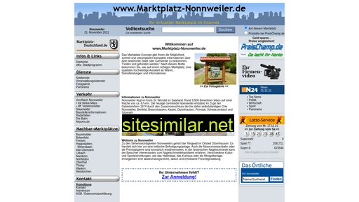 marktplatz-nonnweiler.de alternative sites