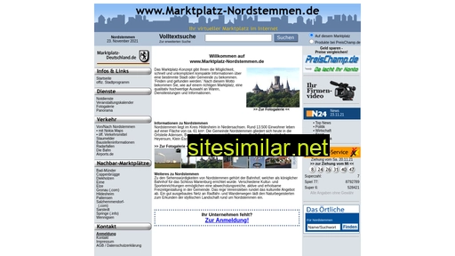 marktplatz-nordstemmen.de alternative sites