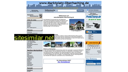 marktplatz-oberhaching.de alternative sites