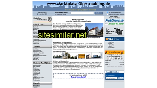 marktplatz-obertraubling.de alternative sites
