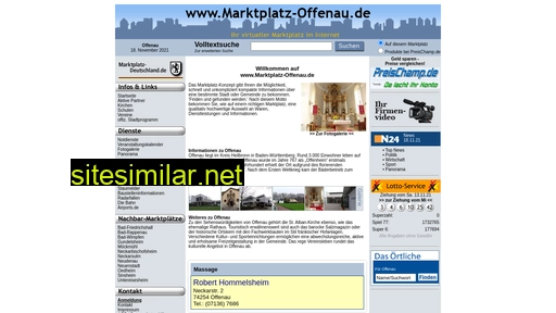 marktplatz-offenau.de alternative sites