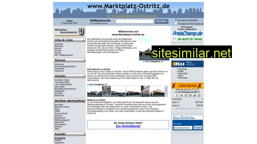 marktplatz-ostritz.de alternative sites