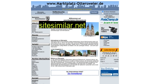 Marktplatz-ottersweier similar sites