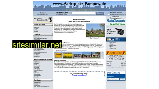 marktplatz-pampow.de alternative sites