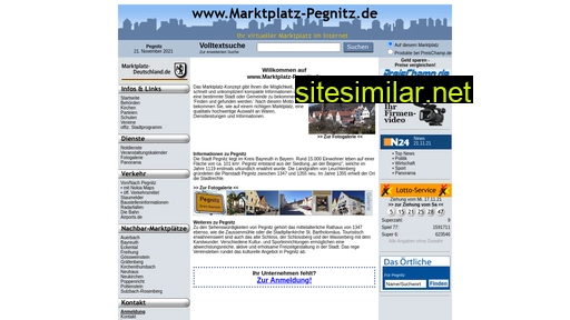 Marktplatz-pegnitz similar sites