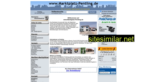 marktplatz-pentling.de alternative sites