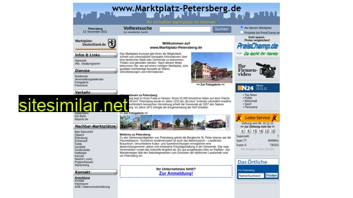 marktplatz-petersberg.de alternative sites