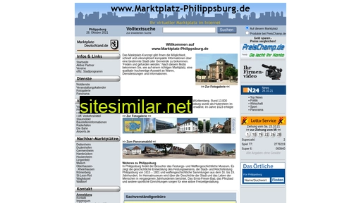 Marktplatz-philippsburg similar sites