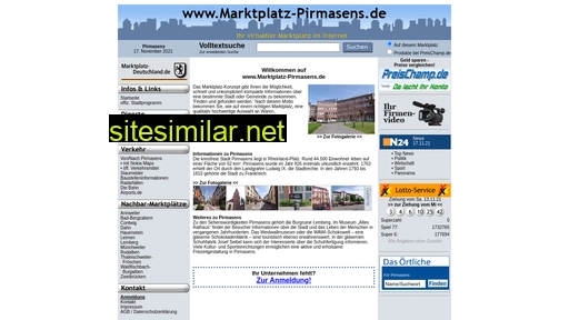 marktplatz-pirmasens.de alternative sites