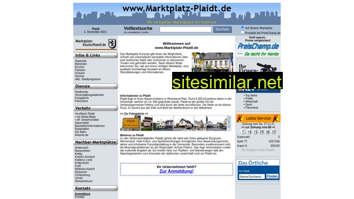 Marktplatz-plaidt similar sites