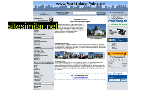 marktplatz-poing.de alternative sites