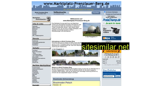 marktplatz-prenzlauer-berg.de alternative sites